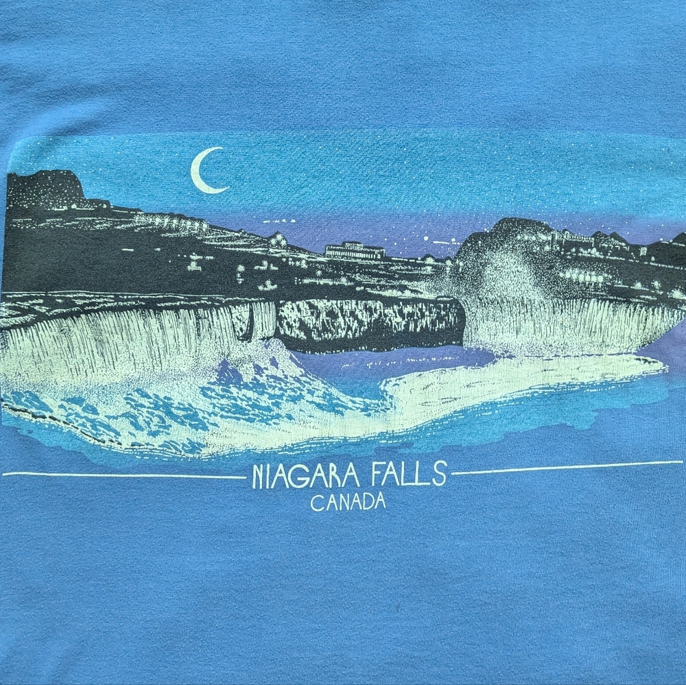 Vintage Single Stitch Niagara Falls Canada Graphic Tee - Picture 4 of 8